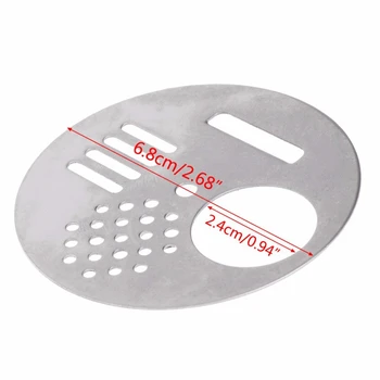 1 buc Metal Rotund Stup Cutie Ușa Poarta de Intrare Disc din Oțel Inoxidabil Apicultura Cuib Echipamente Preveni Anti-Evadare Albine Instrument