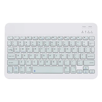 10-inch Wireless Tastatură BT Trei-sistem Universal de Colorat Reîncărcabilă Tastatură BT Mobilephone Tableta Universal Tastatura