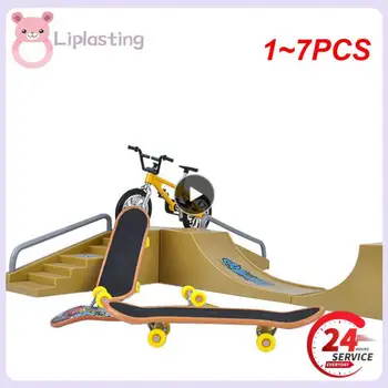 1~7PCS 1Set Mini Scooter Două Roți Scuter pentru Copii Jucarii Educative Degetul Scuter Bicicleta Grif Skateboard