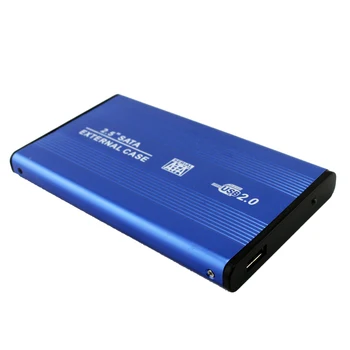 2.5 Inch USB 2.0 SATA Extern Hard Disk Mobil Cutie de Coajă din Aliaj de Aluminiu