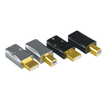 Aliaj de aluminiu DIY USB 2.0 UN B Male Conector Linie de Date Sudate DIY Decodoare Dropship