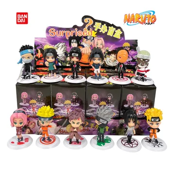 Bandai Naruto O Bucată Orb Cutie Anime Cifrele De Acțiune Drăguț Catoon Aleatoriu Papusa Sasuke Surpriză De Crăciun Copil Jucărie Cadou De Ziua De Nastere
