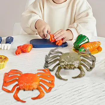 Creaturi marine Jucării Simulare de Colectare Favoruri de Partid Crab Jucarii Model Animal Marin Model Cifre pentru copii Mici Copii Fete Băieți