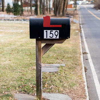 Cutie Poștală Adeziv De Înlocuire Steagul Roșu Autocolante Adezive Acrilice În Aer Liber, Universal