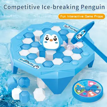 De Rupere De Gheață Joc Jucărie Pentru Copii Dezvoltarea Intelectuală Jucărie Pinguin Bloc Tabla De Joc De Petrecere Joc Jucărie Amuzant Joc De Familie Copii Cadou