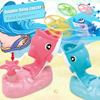 Desene Animate Delfin Flying Disc Jucării Creative În Aer Liber Jucărie Curtea De Jocuri Pentru Familie, Plajă, Picnic, Sau Grădină Brinquedos Juguetes