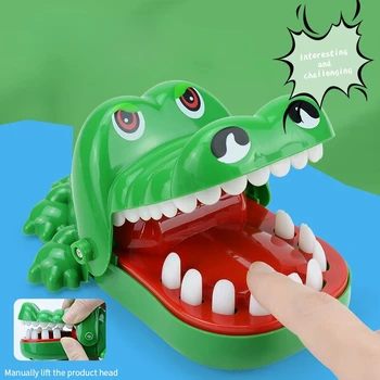 Dinții De Crocodil Jucării Pentru Copii Crocodil Musca Degetul Jocuri Dentist. Amuzant Pentru Partid Și Copii Joc De Noroc Farse Jucarii Copii