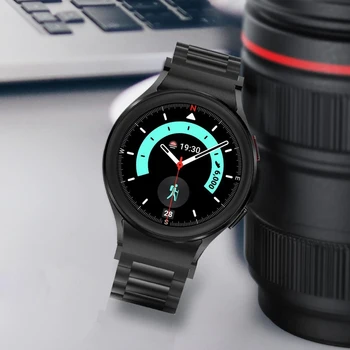 Fără spații Correa pentru Galaxy watch 6/5/4 44mm 40mm trupa 45mm curea din otel pentru samsung galaxy watch 6 Accesorii clasice 47mm 43mm