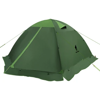 Geertop corturi în aer liber pentru 2 persoane, rezistent la apa portabil pliant camping cort