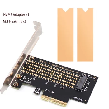 NVMe PCIe M. 2 unitati solid state SSD PCI Express X4 Adaptor Card PCIe X4 La M2 Card Cu Radiator de Cupru