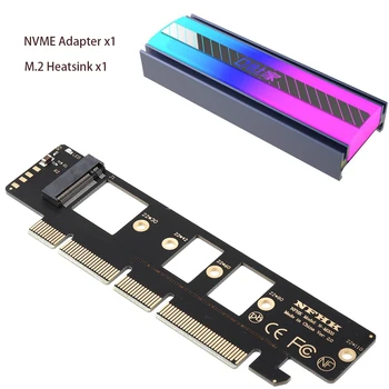 NVMe PCIe M. 2 unitati solid state SSD PCI Express X4 Adaptor Card PCIe X4 La M2 Card cu Radiator de Aluminiu