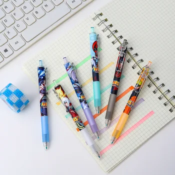 Naruto Anime Pix Apăsați Gel Stilou pentru a Scrie Notebook-uri Boy Fata de 0,5 mm Neutru Pen Scoala Rechizite de Birou Papetărie Cadou