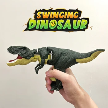 Presa de mana Dinozaur Jucărie pentru Copii Batante Automate Musca Model de Simulare Dinozaur T-rex Copii Jucărie Cadou de Relief de Stres Glumă Jucarii