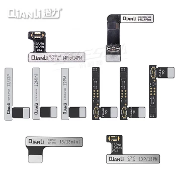 Qianli Baterie Cablu Flex FPC Externe Zbor de Linie Bord Mici pentru 11 12 13 14 Pro Max Serie pentru a Copia Putere/iCopy Plus/Apollo