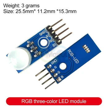 RGB LED Strip Conectori RGB SMD LED Bord Modulul 3 Culoare Lumina Modulator PWM DIY Kit Electronice PCB 5V
