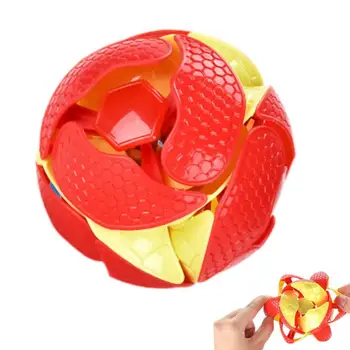 Schimbare Culoare Minge De Jucarie Portabil Colorate De Comutare Bile Roman Smooth Sphere Parte Jucarie Multifunctionala Retractabil Magic Ball