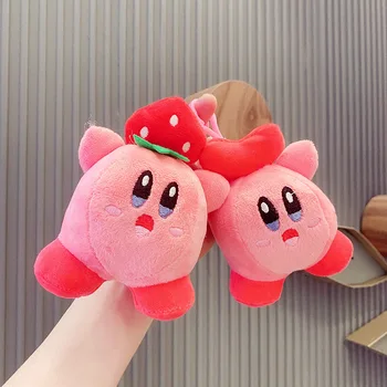 Star Kirby Jucărie De Pluș Drăguț Anime Kawaii Sac Pandantiv Breloc Papusa De Fata Sac De Inima Pandantiv Inel Ornament De Crăciun Cadou De Ziua De Nastere