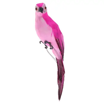Statuia Ornament Model Animal Simulat Papagal pentru Verandă, Grădină Cale