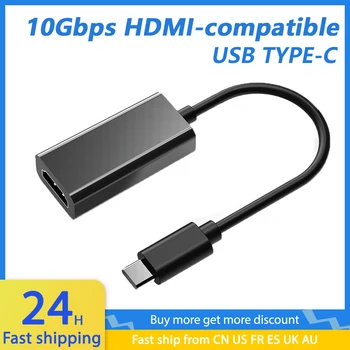USB 3.1 Tip-C Interfață Video Converter Cablu HDMI Compatibil Multi-strat de Protectie Aster Transmisie Consum Redus de Energie