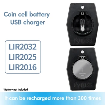 pentru LIR2032 2025 2016 Reîncărcabile Baterii Buton TypeC Cablu de Încărcare