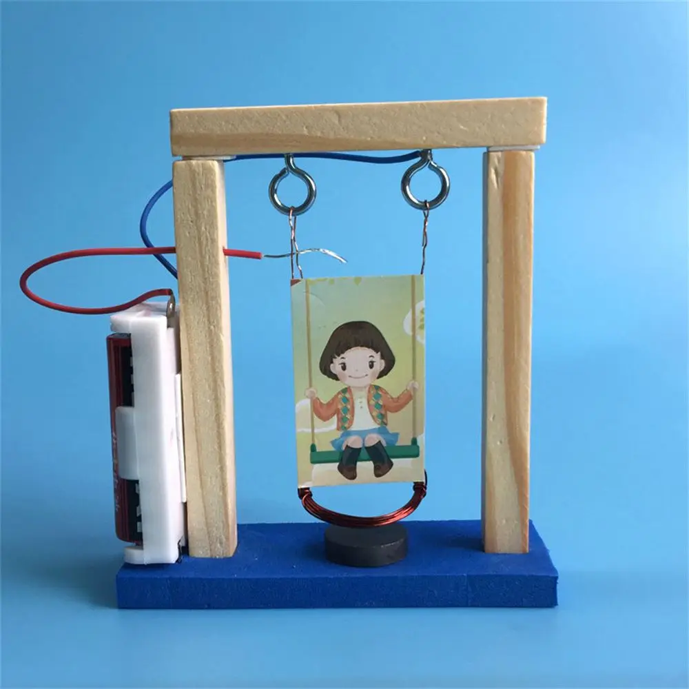 Cadouri Proiecte Școlare Pentru Copii Din Lemn Experiment Științific Electromagnetice Pendul De Învățământ Kituri Model De Jucărie