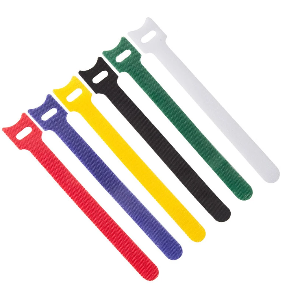 10/40pcs Eliberabil cabluri de Plastic de Fixare Reutilizabile Cablu cravată Curele de Nailon Folie Zip Pachet Bandaj Cravată Wire Management