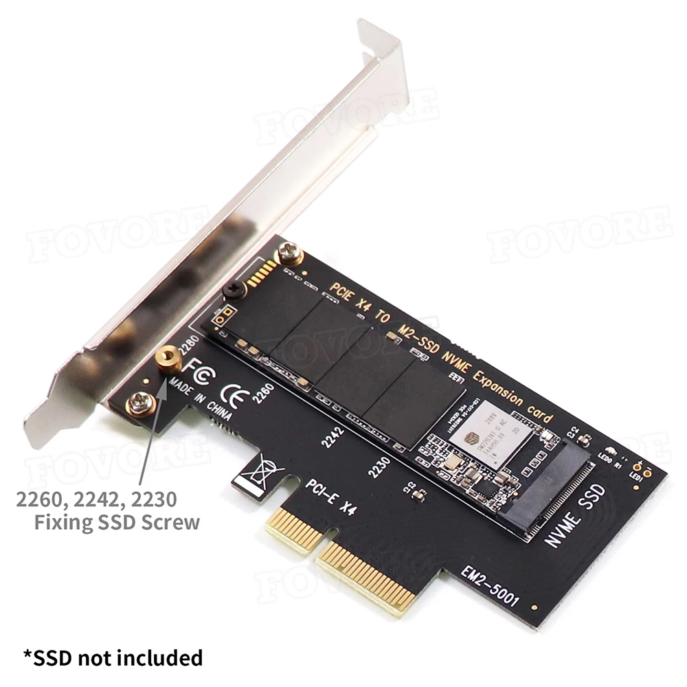 M. 2 NVME Să PCIe 4.0 SSD Adaptor, 64Gbps PCIe 4.0 X4 X8 X16 Card de Expansiune pentru Desktop PC PCI-E GEN4 GEN3 cu Radiator de Aluminiu
