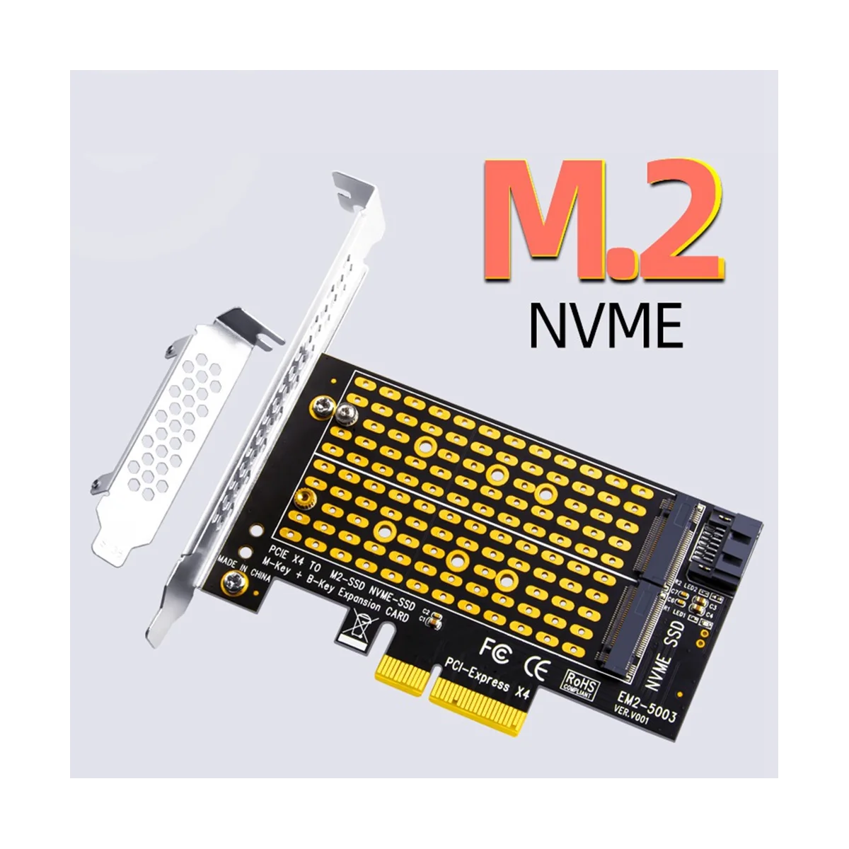 PCIE 4.0 M2/M. 2 Adaptor SATA M. 2 SSD PCIE NVME/M2 Adaptor PCIE SSD M2 La SATA PCI-E Card M Cheie +Cheie B