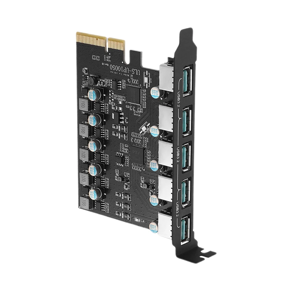 PCIE Card USB Card de Expansiune 20Gbps Tip C USB 3.2 Gen2 PCIE Card de Suport pentru Mac/Windows/Linux