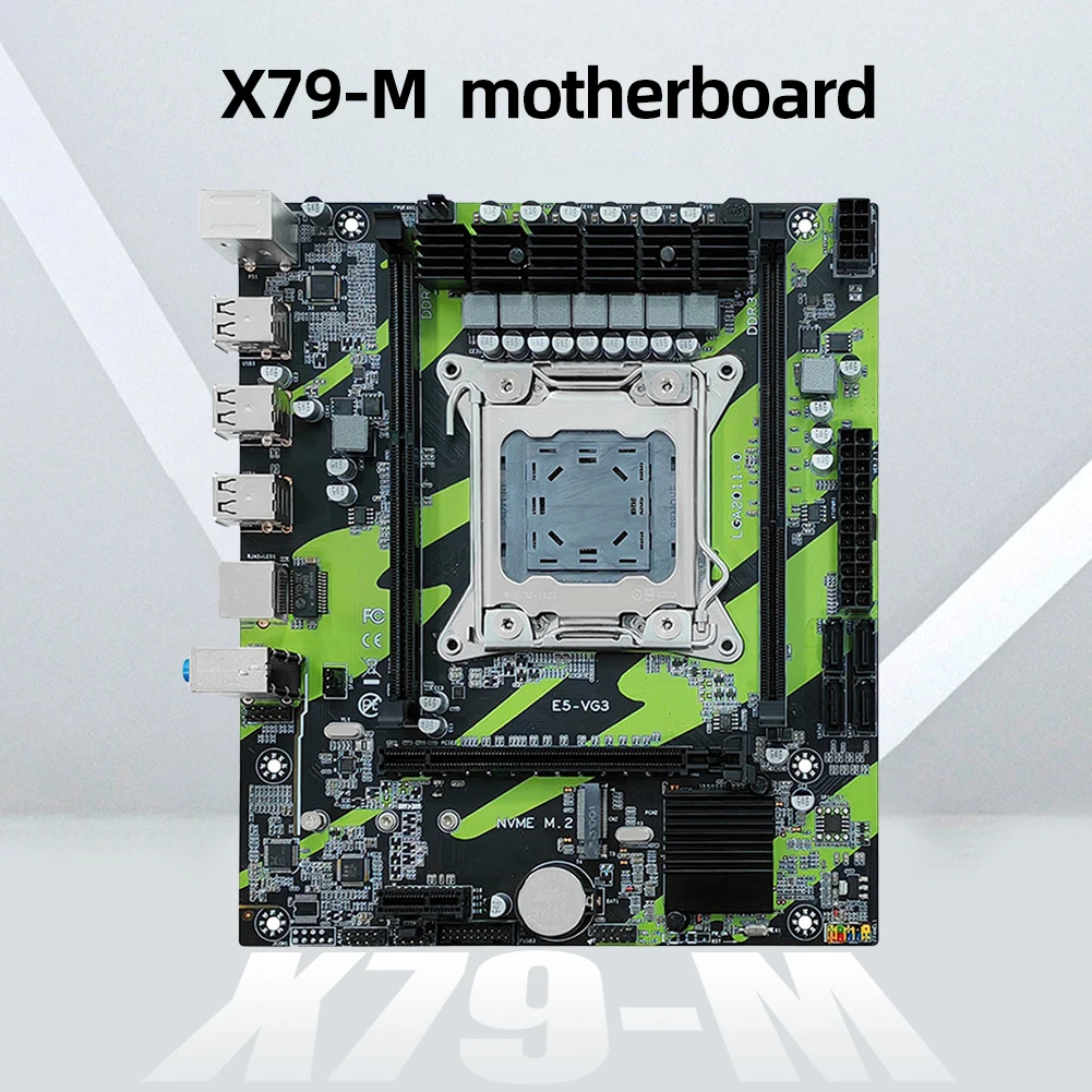 X79 Calculator Placa de baza 64GB RAM despre lga2011 Placa de baza Stabilit DDR3 1333 PC Placa de baza USB 2.0 SATA2.0 Suport RJ45 pentru E5 2689 2690