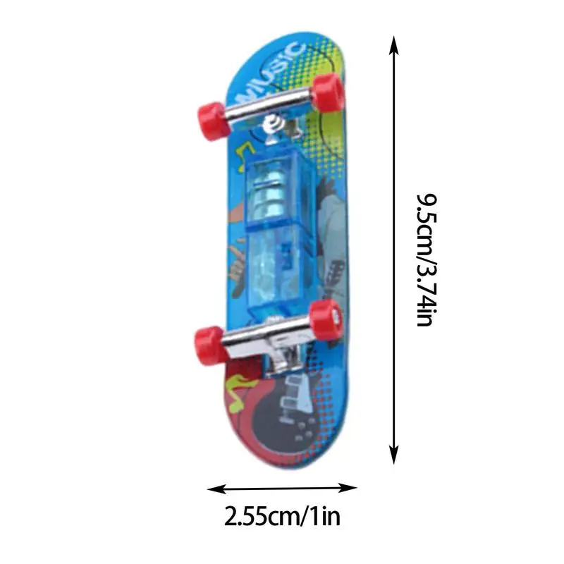 Finger Skateboard-Uri Skateboard Degetul Jucarii Degetelor Jucării Aprinde Profesionale Grif Portabil Mini Skateboard Teen Party
