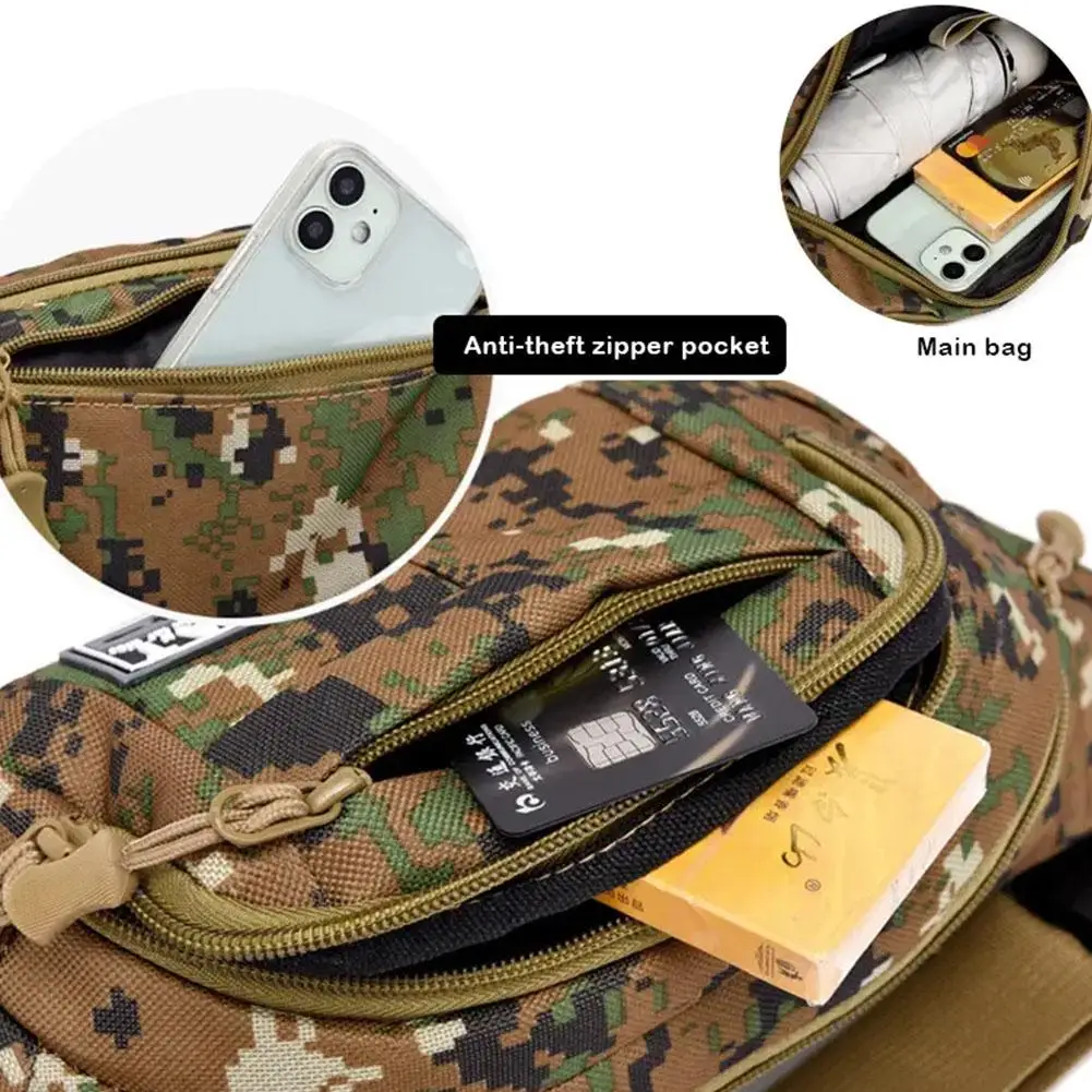 4 Culori De Călătorie Tactice Geantă De Umăr Militare Drumeții Rucsac Sport În Aer Liber Molle Armata Vanatoare Camping Sac De Talie Piept Sling Bag