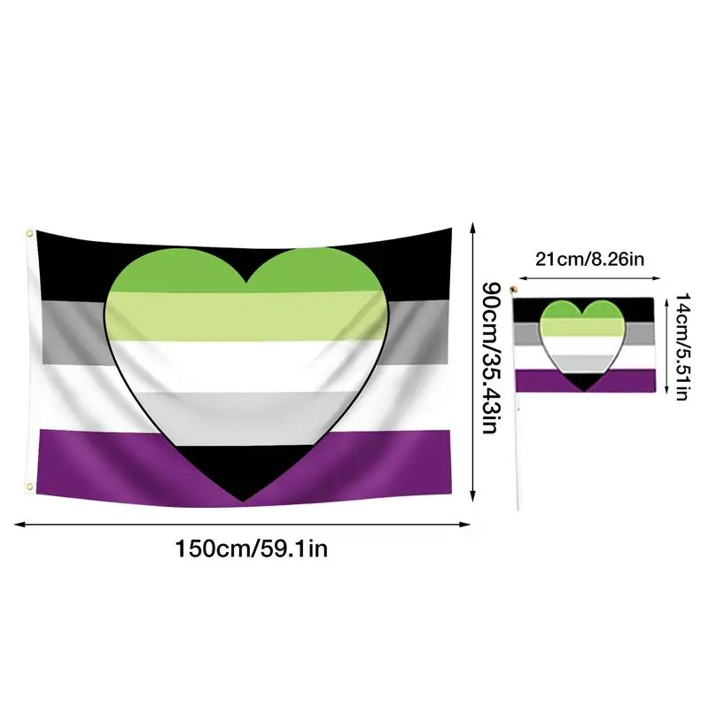 Gay Pride Steagul Gay Pavilion Romantic Orientare Steag Curcubeu Anti-UV INFP Spirit de Mândrie în aer liber Pentru Camping Terasă Curte Activități