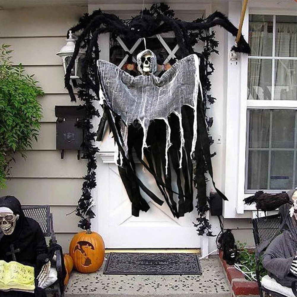 Halloween Agățat Craniu Fantomă Bar Groază De Elemente De Recuzită Craniu Fantomă Pandantive Cadoul Ideal De Paste Fantomă Pandantive Acasă Ușă Decor