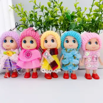 1 BUC Moda Drăguț pentru Copii Păpuși de Pluș Breloc Moale Umplute, Jucării de Breloc Mini Animale de Pluș breloc Papusa Jucării pentru Fete Femei