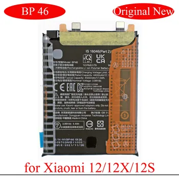 100% Original, Nou BP46 Built-in Baterie pentru Xiaomi 12/12S/12X cu Dublu Adeziv Mi12 BP 46 de Înlocuire Baterii Bateria