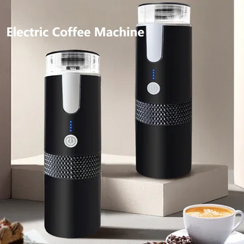 170 ML Cafea Wireless Aparat de Cafea Capsule Rechargrable Compatibil cu Capsule & Masă de Cafea pentru Acasa, Birou Bucătărie