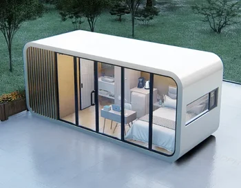 20ft/30ft/40ft Modern, Popular, Casa Prefabricate, Mobile Casa de Birou Apple Cabana,casa container Mobil