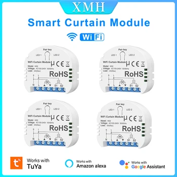 4pc Tuya WiFi Inteligent Cortina Comuta Modul Orb Întrerupător pentru jaluzele Motor Electric de Control de la Distanță Inteligent Viața de Start Google