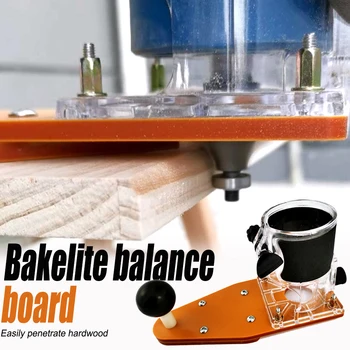 50 Buc Mașină De Tăiere Bachelită Balance Board Lemn De Frezat, Mortezat Șanfrenare Pentru Prelucrarea Lemnului Banc De Lucru