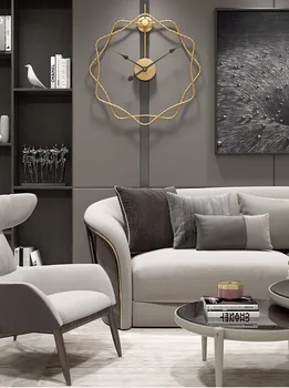60cm Mari Tăcut Perete Ceas cu Design Modern Ceasuri de Decor Pentru Casa Birou Stil European Agățat de Perete Ceas Ceasuri murale horloge