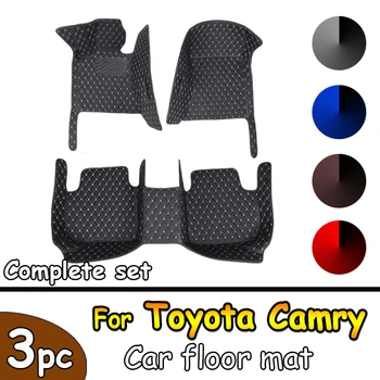 Auto Covorase Pentru Toyota Camry 2012-2017 2013 2014 2015 2016 Personalizat Auto Piciorul Tampoane de Automobile Covor de Acoperire accesorii de interior