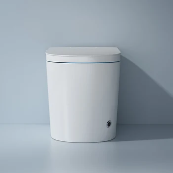 Baie de toaletă inteligent, fără rezervor de apă, apa nu are presiune limită, integrat automat flip capacul de toaletă electric