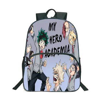 Boku No Hero Academia Anime Rucsac Fete Baieti Ghiozdanul Moda Softback Bagpacks Poliester Eroul Meu Mediul Academic Sac De Școală Mochila