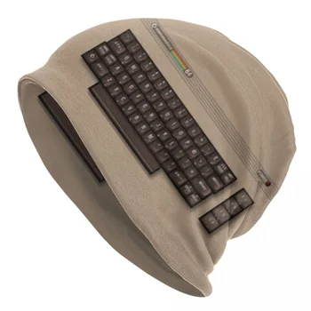 Commodore 64 Chelioși Căciuli Capace Bărbați Femei De Stradă De Iarnă Caldă De Tricotat Pălărie Adult Multimedia C64 Calculator Amiga Capota Pălării