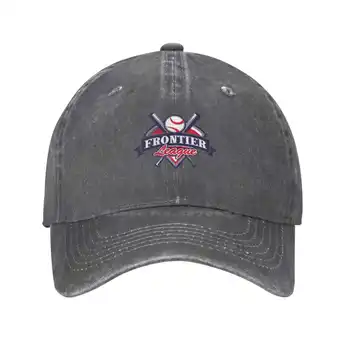 Frontiera Liga logo-ul de Moda Denim de calitate capac Tricotate pălărie de Baseball capac