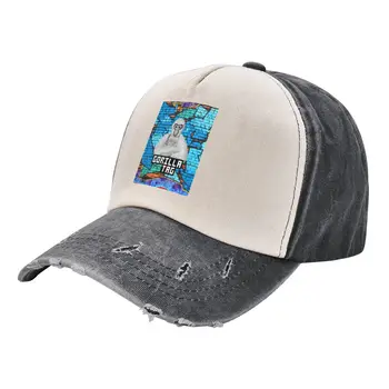 Gorila Tag White Gorilla Grafetti Perete Palarie de Cowboy de Lux Om Pălărie, Pălării Șapcă de Baseball Hat Pentru Barbati Femei