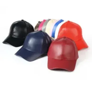Hip Hop Capac Negru Alb Roșu PU Pălărie din Piele Pentru Femei, Barbati Primavara Sepci de Baseball Unisex Snapback Personalizate Os Camionagiu Pălării de Vară