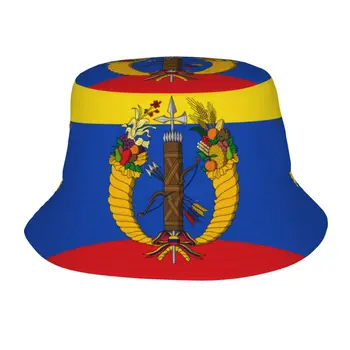 Noua Moda Găleată Pălării Pescar Capace Pentru Femei Barbati Gorras Vara Steagul Gran Columbia