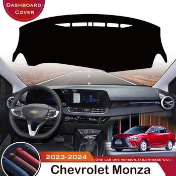 Pentru Chevrolet Monza 2023-2024 Automobile tabloul de Bord Mat Pad Covor Anti-UV, Anti-alunecare Masina Cover din Piele Dash Accesorii